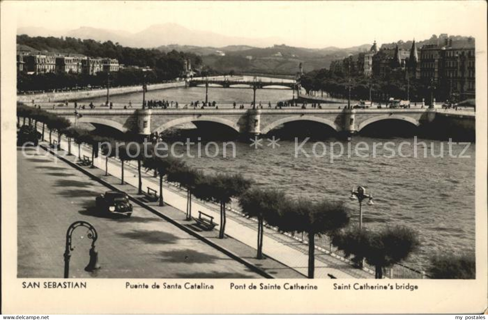 San Sebastian  Pais Vasco ES Saint Catherine Bridge