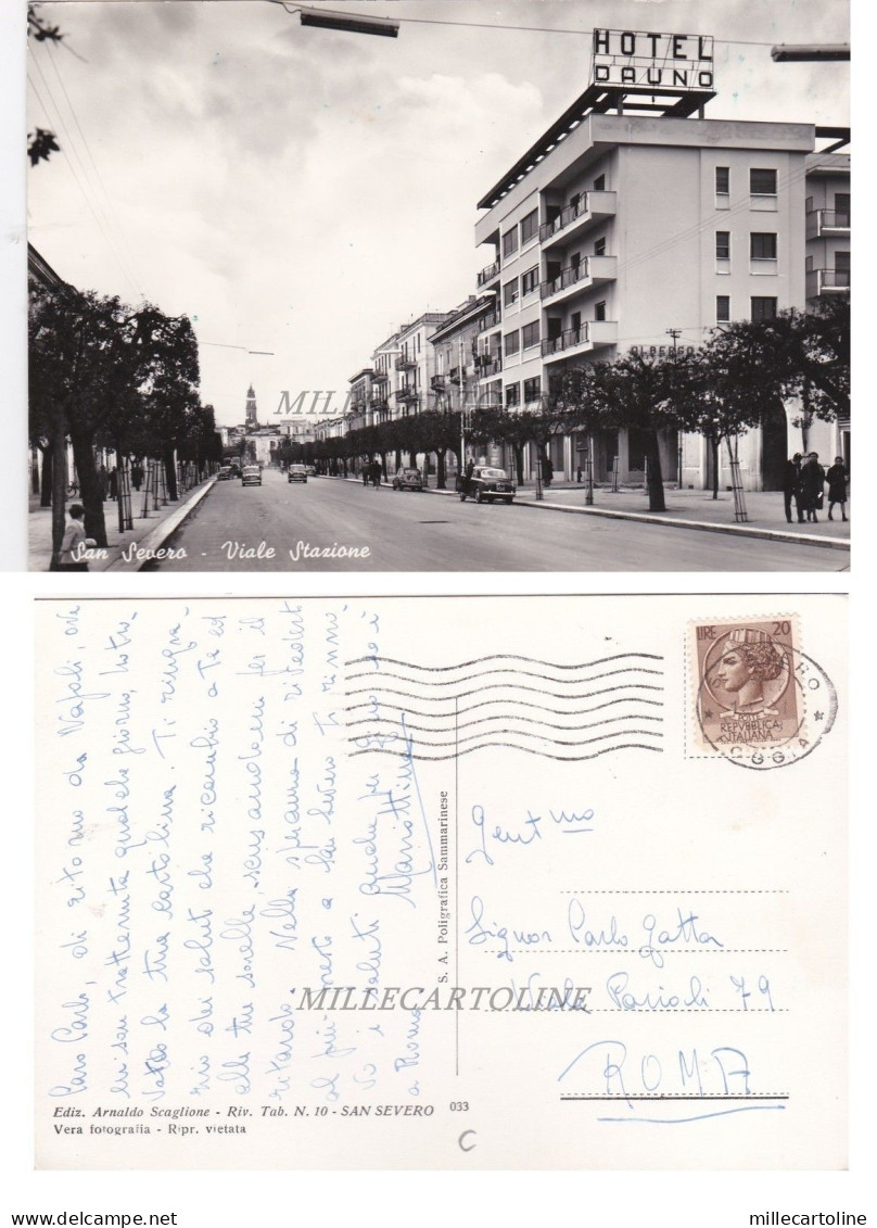 SAN SEVERO: Viale Stazione  1968