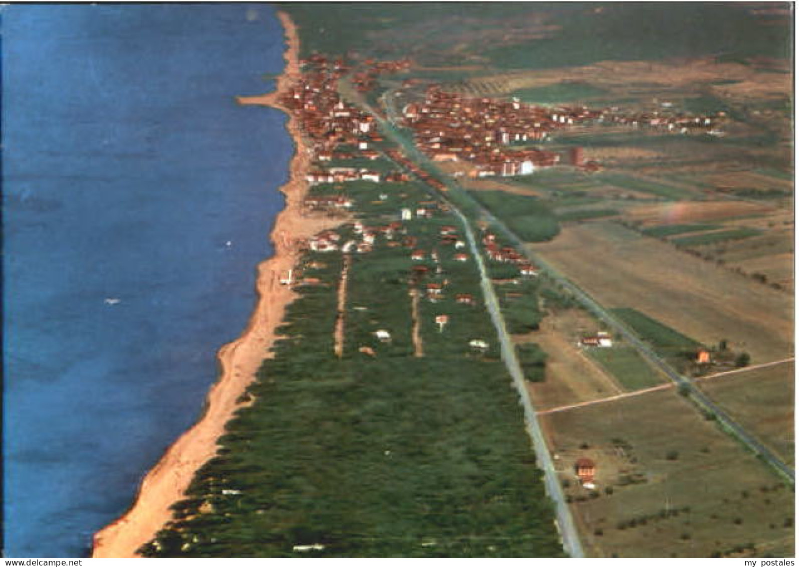 San Vincenzo Toscana Fliegeraufnahme