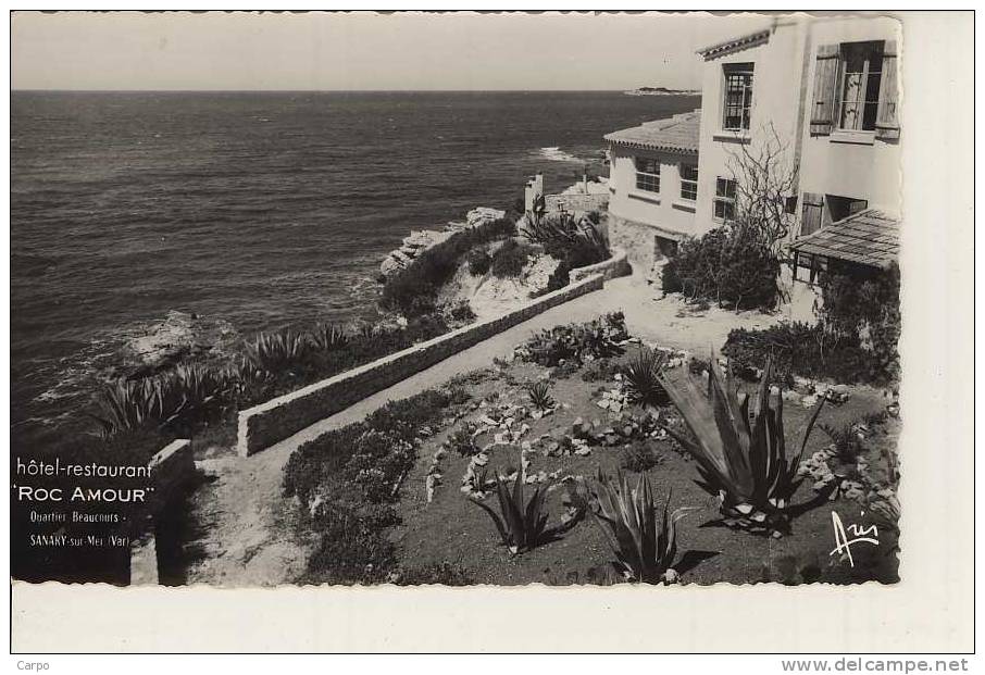 SANARY-SUR-MER. - hotel-Restaurant "Roc Amour"
