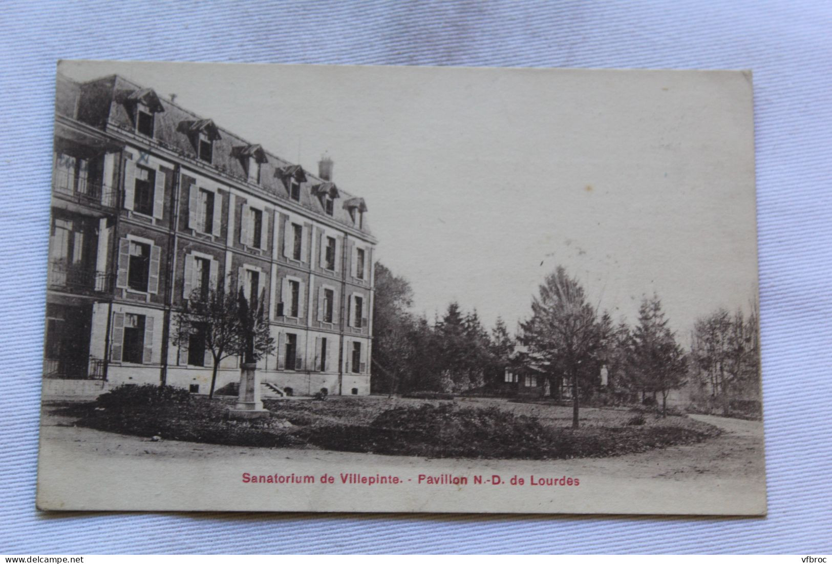 sanatorium de Villepinte, pavillon Notre Dame de Lourdes, Seine saint Denis 93