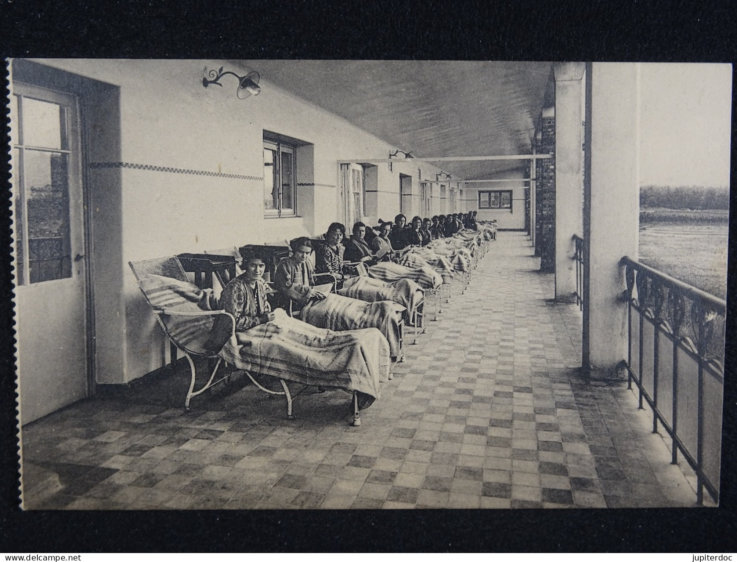 Sanatorium Provincial de la Flandre Orientale à Hynsdaele (Renaix)