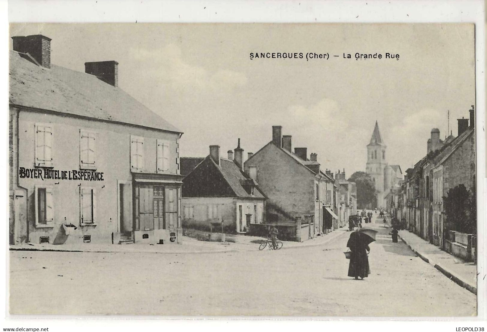 Sancergues La Grande Rue