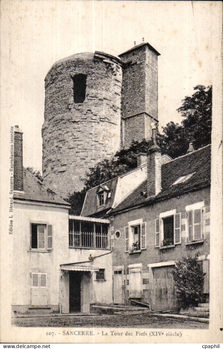 Sancerre - La Tour des Fiefs - CPA