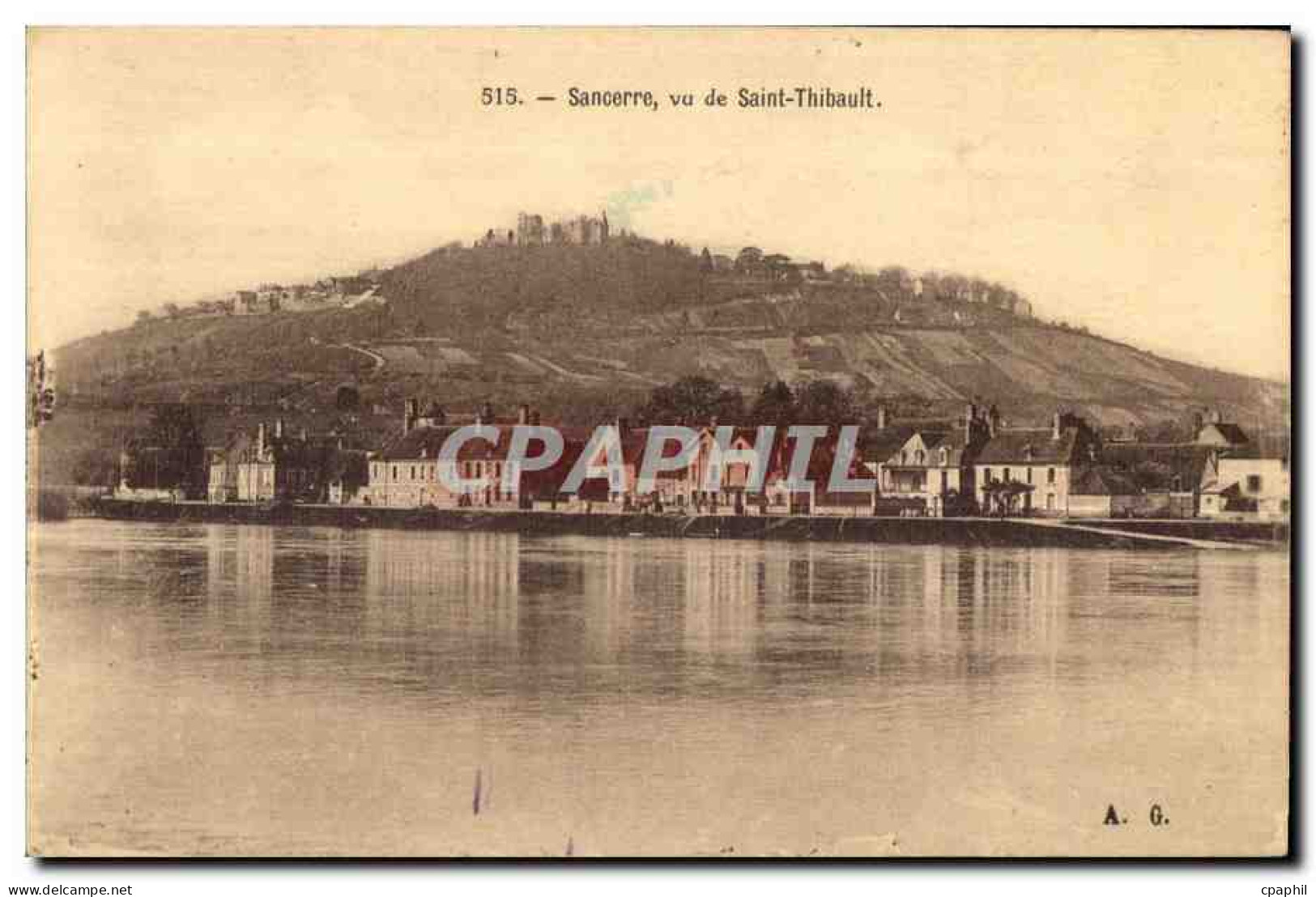 Sancerre - vu de Saint Thibault - CPA