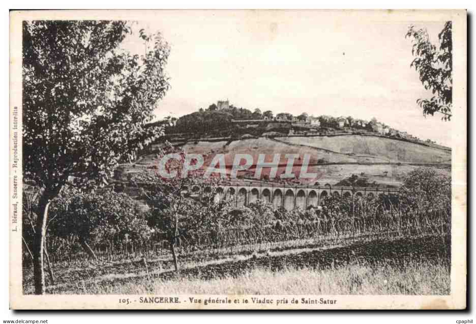 Sancerre - Vue Generale - CPA
