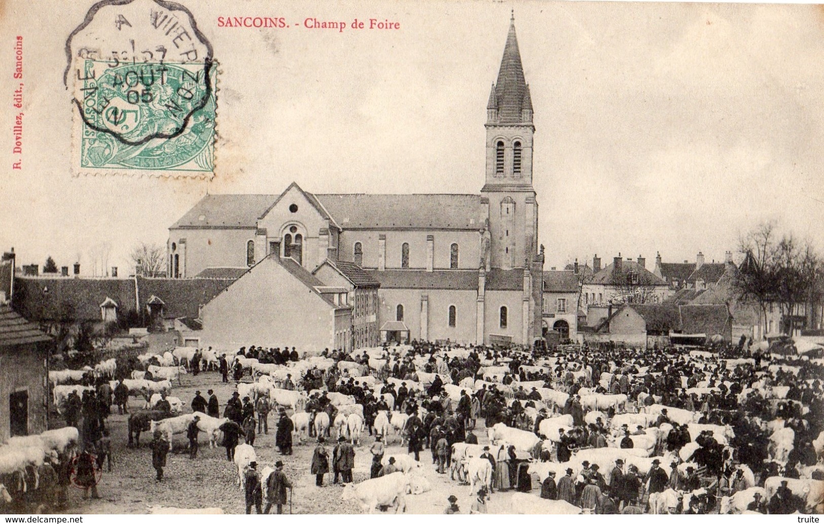 SANCOINS CHAMP DE FOIRE (UN JOUR DE FOIRE)