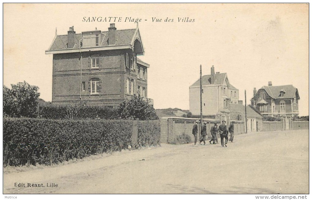 SANGATTE - vue des villas.