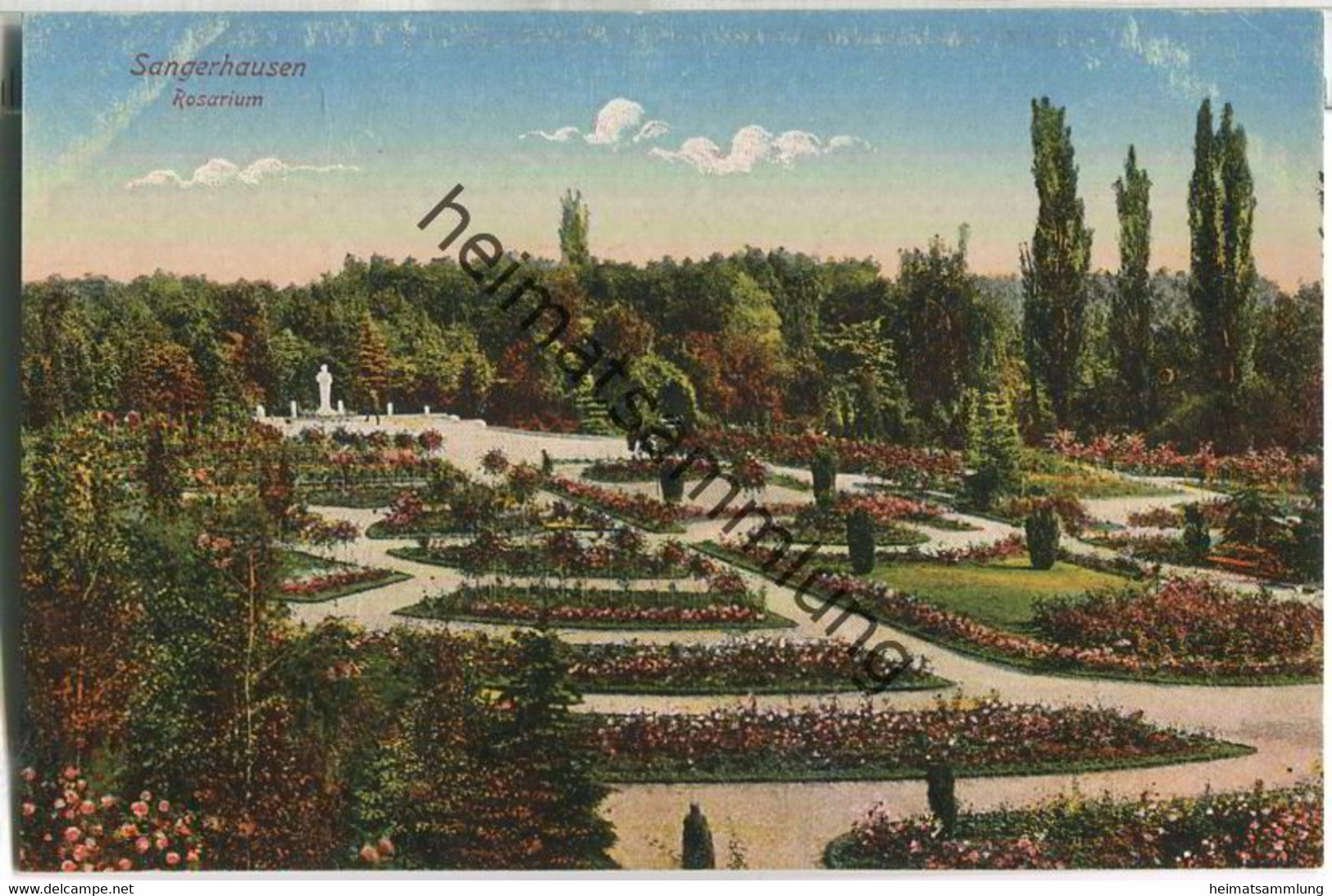 Sangerhausen - Rosarium - Verlag Wilhelm Tacke Sangerhausen