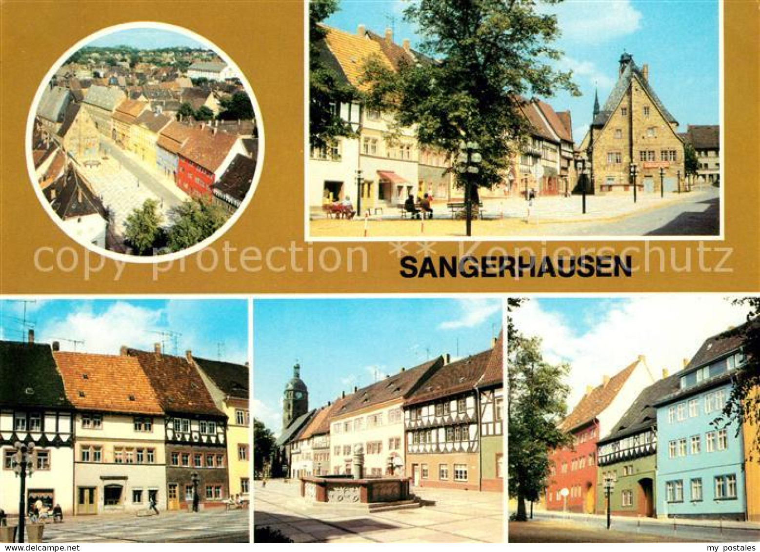 Sangerhausen Suedharz Marktplatz