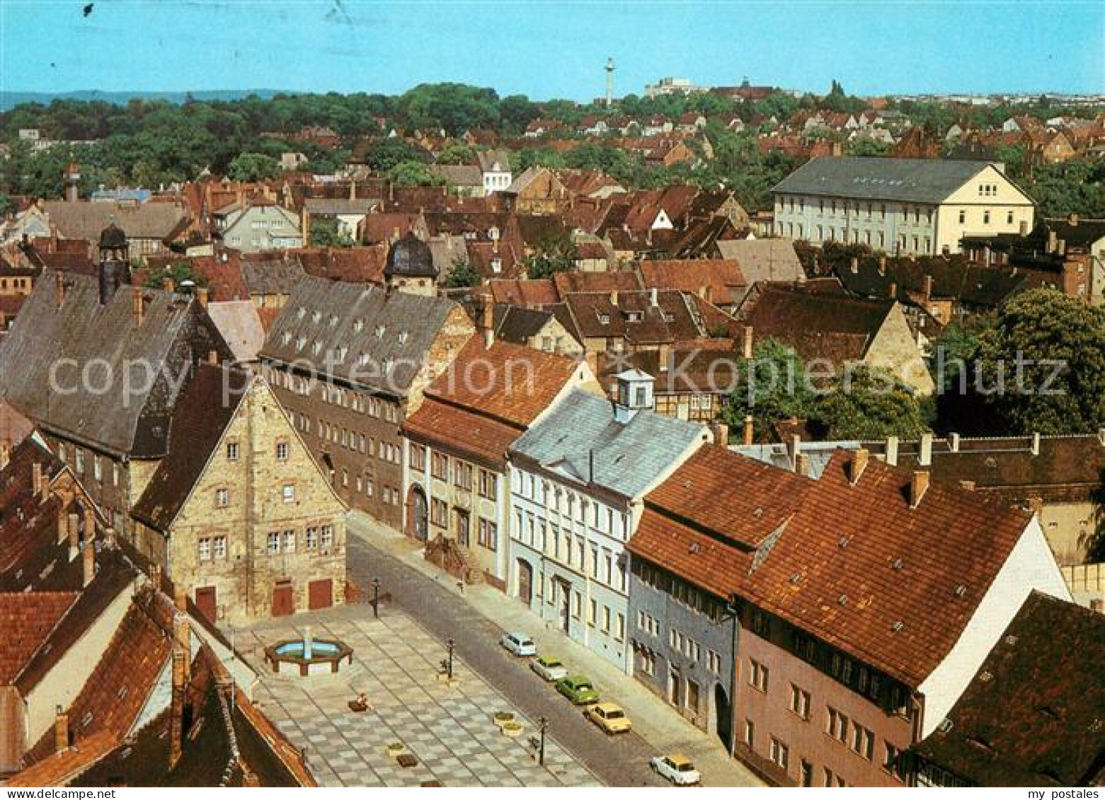 Sangerhausen Suedharz Stadtblick