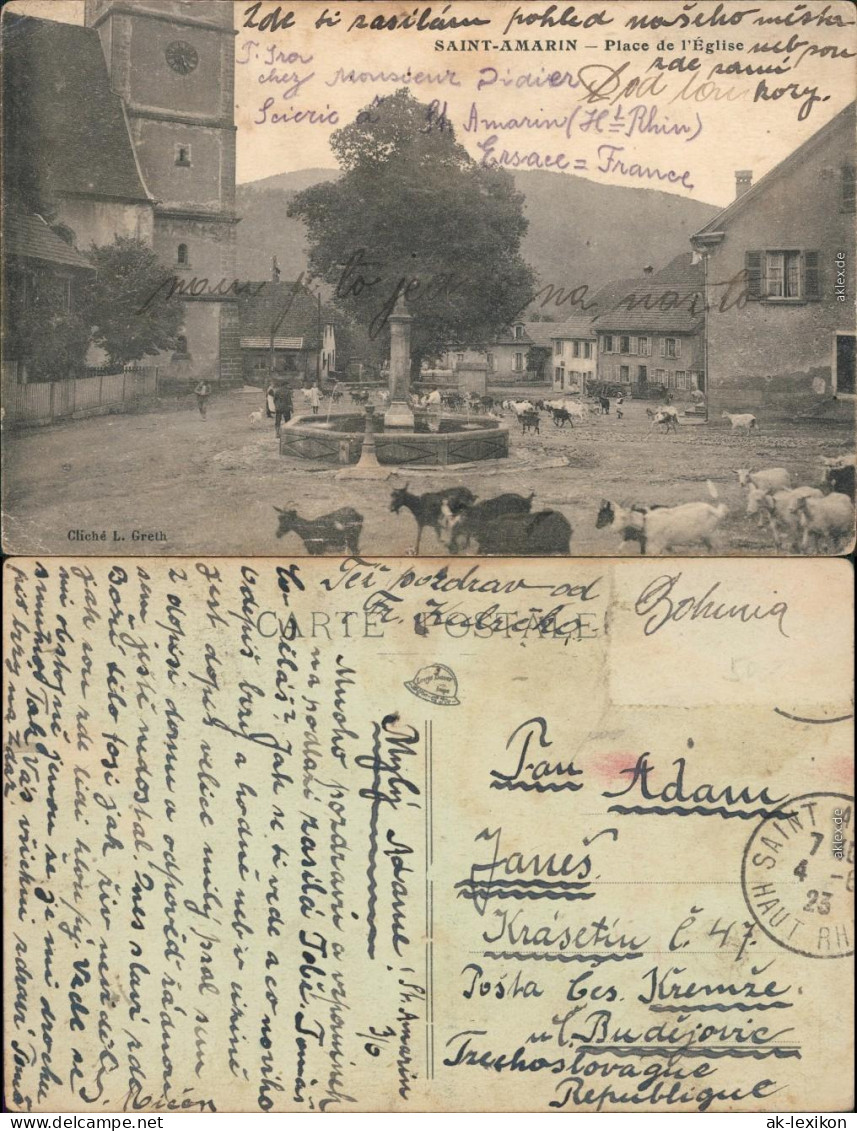 Sankt Amarin Saint-Amarin Place de l