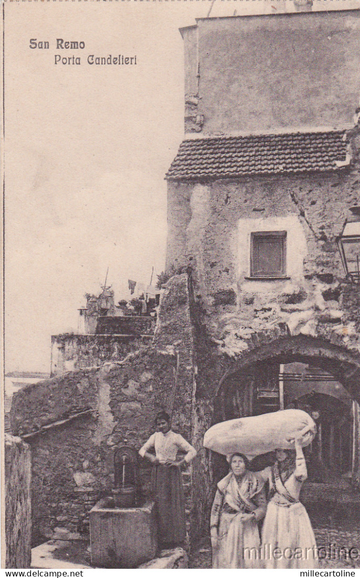 * SANREMO - Porta Candelieri, Donne 1917