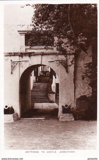 St Helena -  entrance to castle jamestown