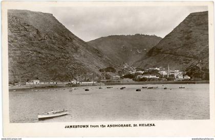 St Helena Jamestown from the Anchorage