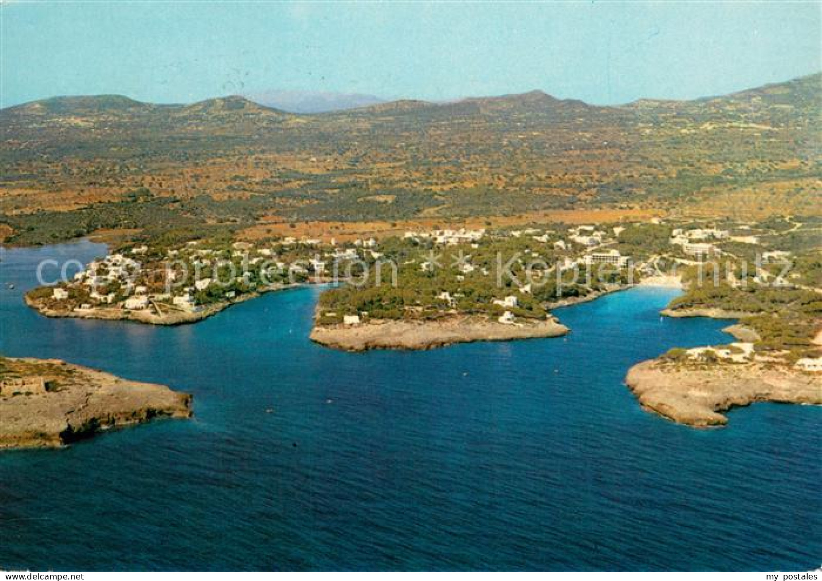 Santanyi Islas Baleares Fliegeraufnahme