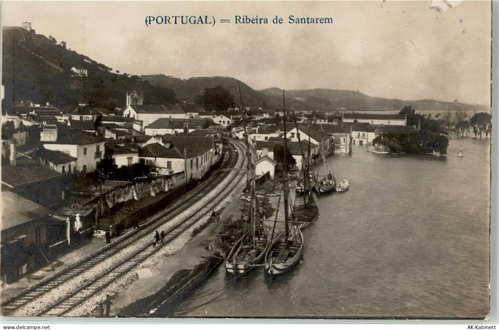 Santarem 1926 - Hafen Eisenbahn - 52201215