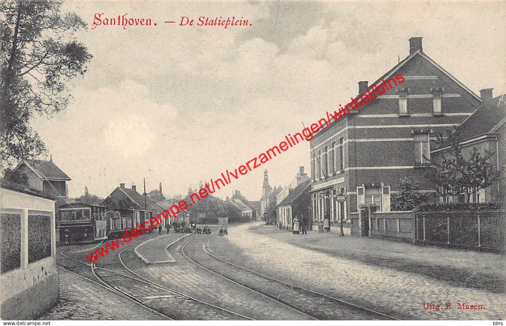 Santhoven - De Statieplein - tram - Zandhoven