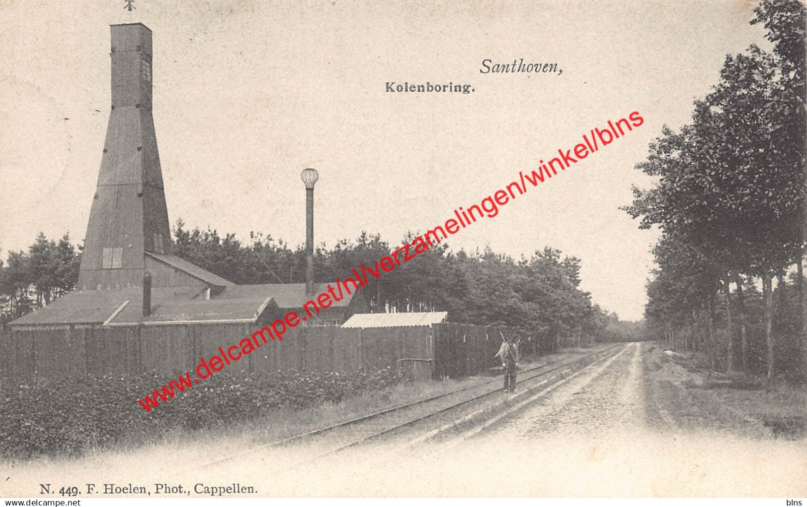 Santhoven - Kolenboring - F. Hoelen - Zandhoven