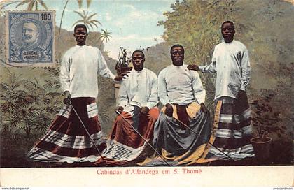 São Tomé e Príncipe - Cabindas d'Alfandega em S. Thomé - Ed. Antonio Joaquim Braz