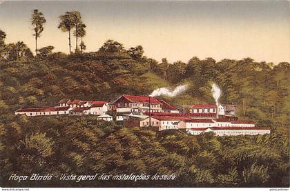 São Tomé e Príncipe - Roça Binda - Vista geral das instalações da sede - Ed. Auspicio Menezes