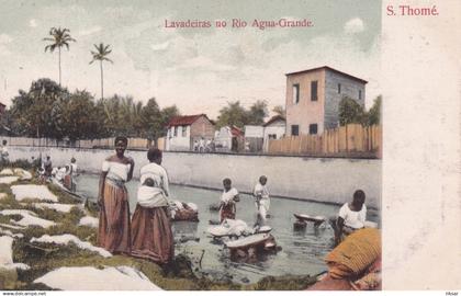 SAO TOME ET PRINCIPE(RUA AGUA GRANDE) LAVEUSE