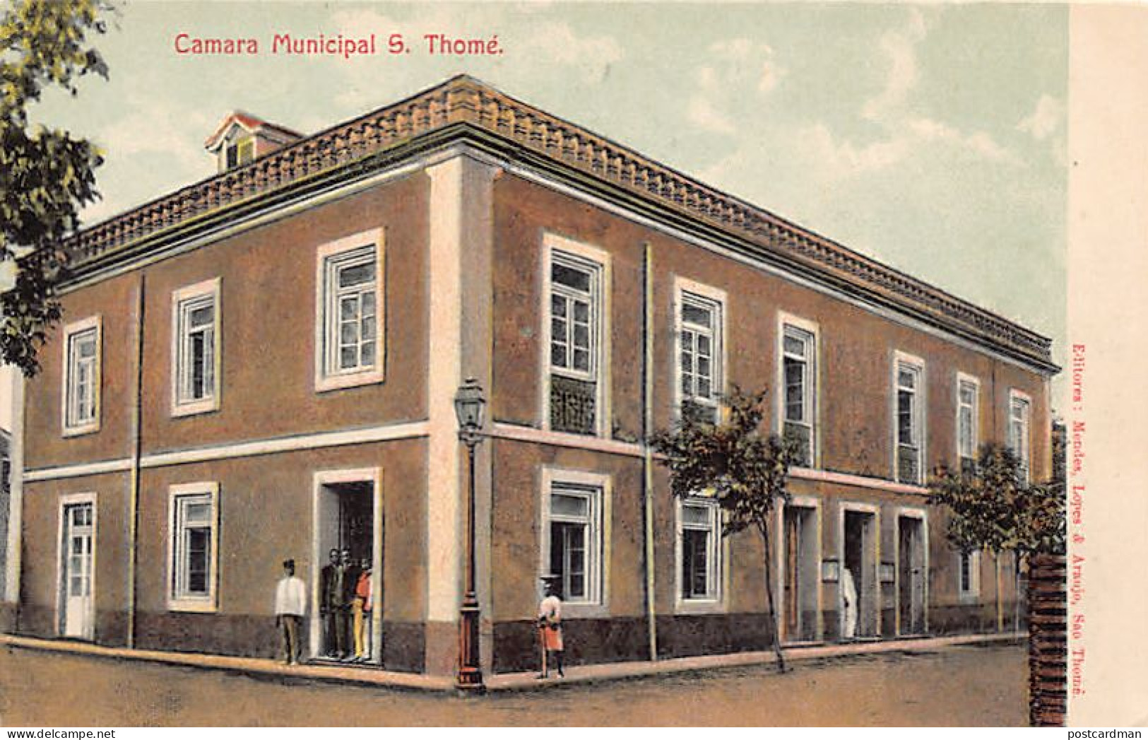 São Tomé e Príncipe - SÃO THOMÉ - Camara municipal - Ed. Mendes, Lopez & Aranjo