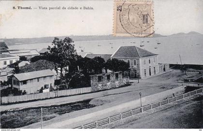 AFRIQUE - SAO TOME ET PRINCIPE - S. Thomé - Vista parcial da cidade e Bahia - 07-02-25