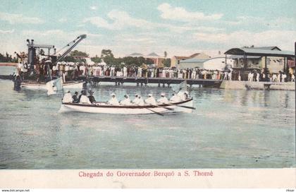 SAO TOME ET PRINCIPE(ARRIVEE DU GOUVERNEUR)