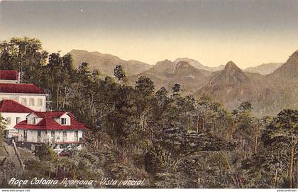 São Tomé e Príncipe - Roça Colonia Açoriana - Vista parcial - Ed. Auspicio Menezes