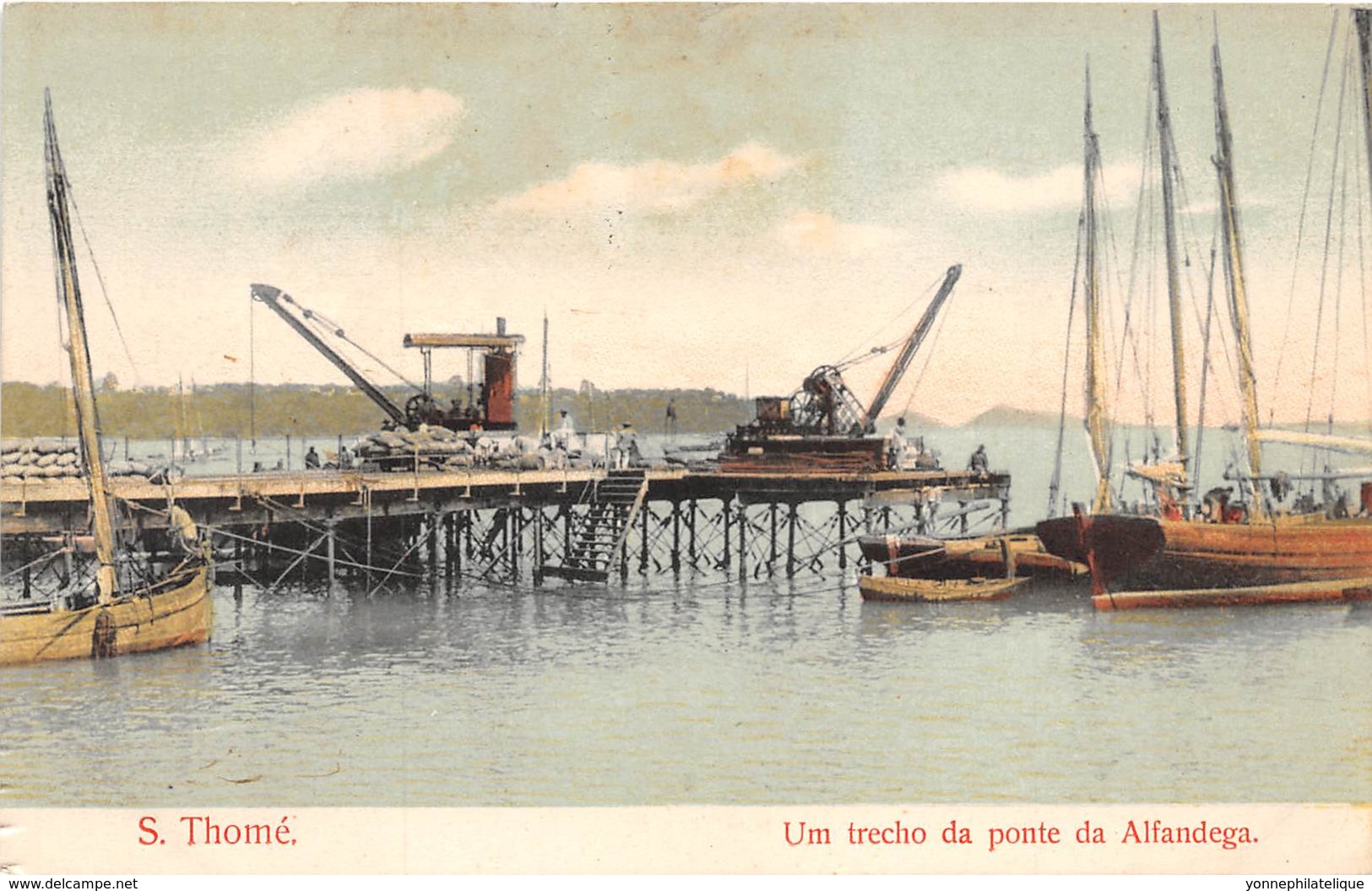 Sao Tome et Principe / 09 - Um trecho da ponte da Alfandega