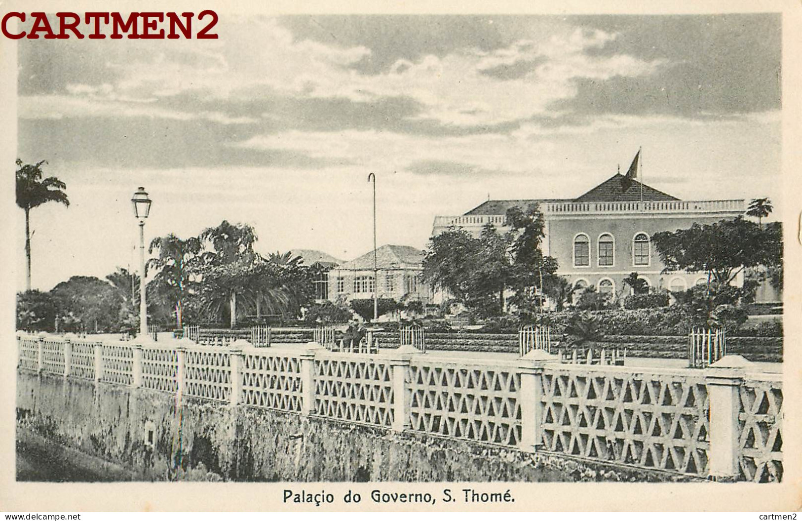 SAO TOME ET PRINCIPE PALACIO DO GOVERNO SAO THOME AFRICA PORTUGAL AFRIQUE