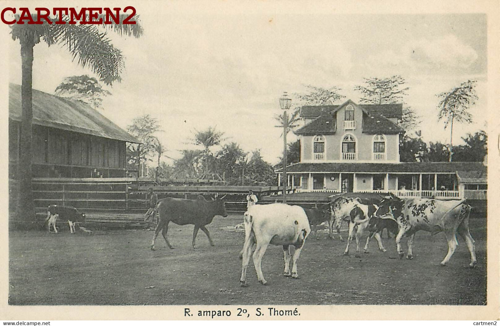SAO TOME ET PRINCIPE R. AMPARO 2° SAO THOME AFRICA PORTUGAL AFRIQUE