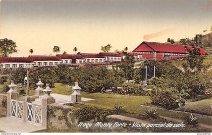 São Tomé e Príncipe - Roça Monte Forte - Vista parcial da sede - Ed. Auspicio Menezes