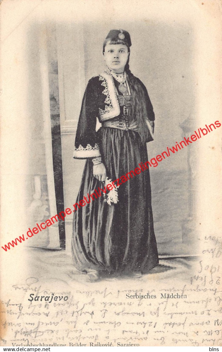 Sarajevo - Serbisches Mädchen