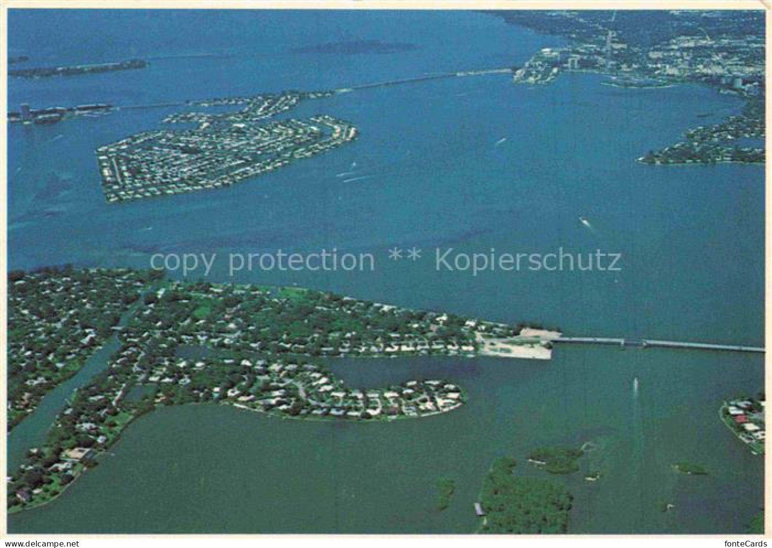 Sarasota Bay Florida USA Fliegeraufnahme