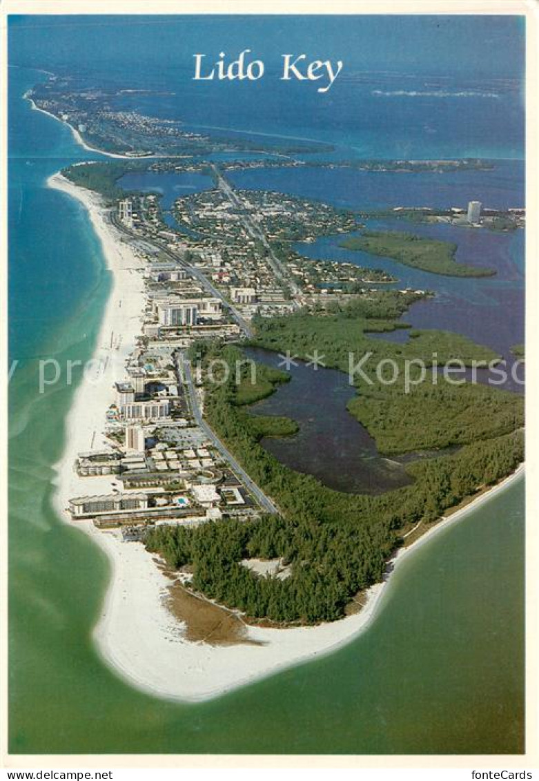 Sarasota Florida Lido Key Fliegeraufnahme