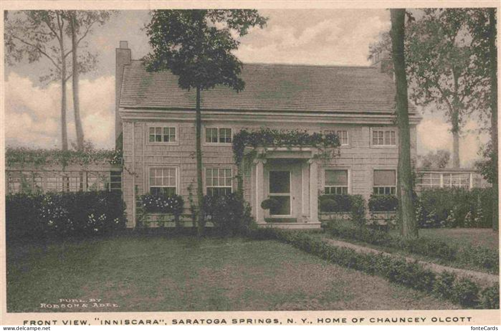 Saratoga Springs New York USA Inniscara Home of Chauncey Olcott