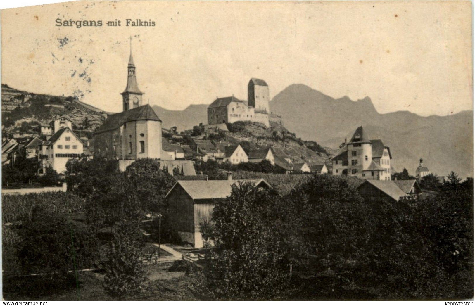 Sargans mit Falknis