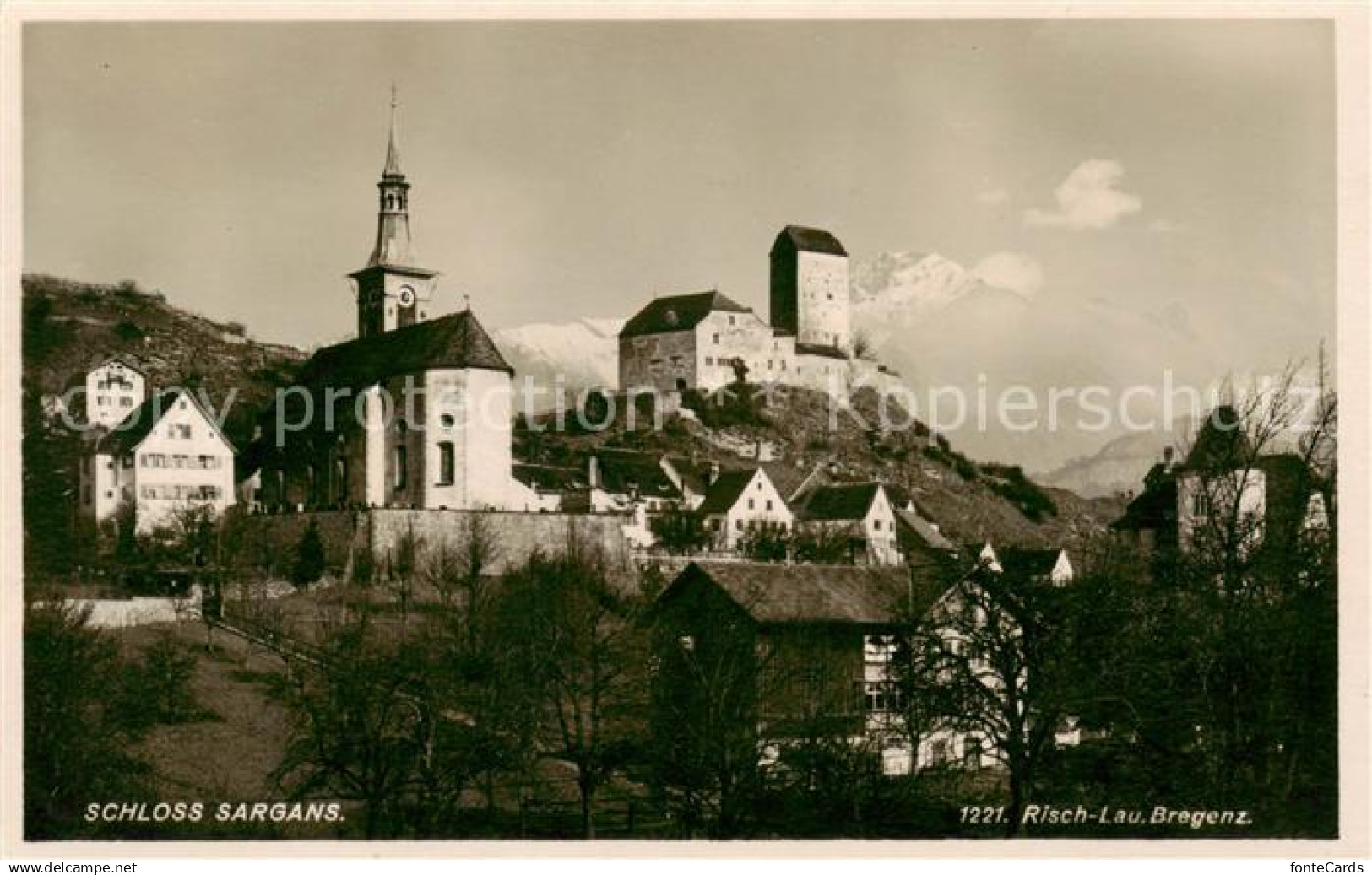 Sargans SG Schloss Sargans