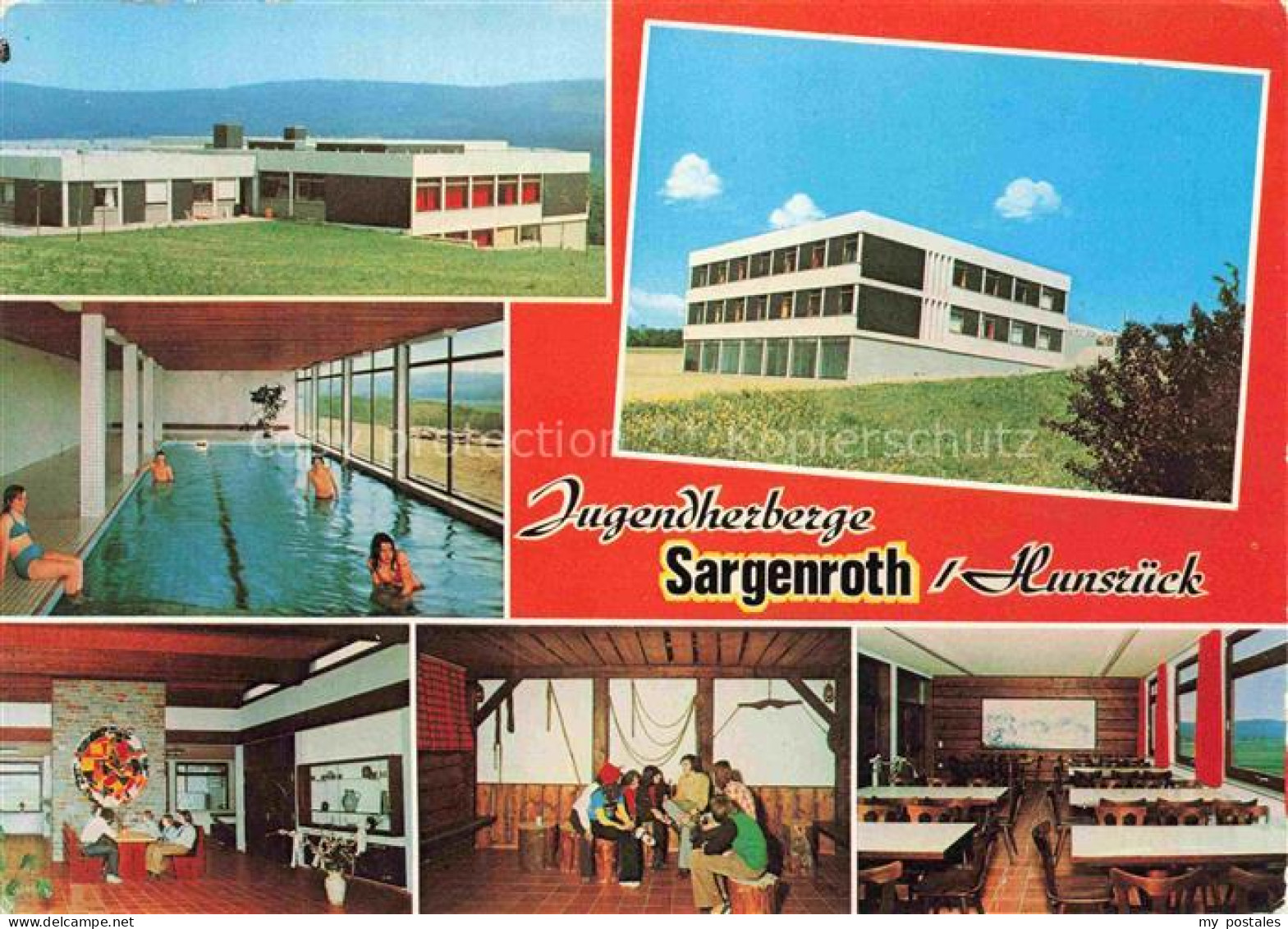 Sargenroth Rhein-Hunsrueck-Kreis Rheinland-Pfalz Jugendherberge Hallenbad Hunsru