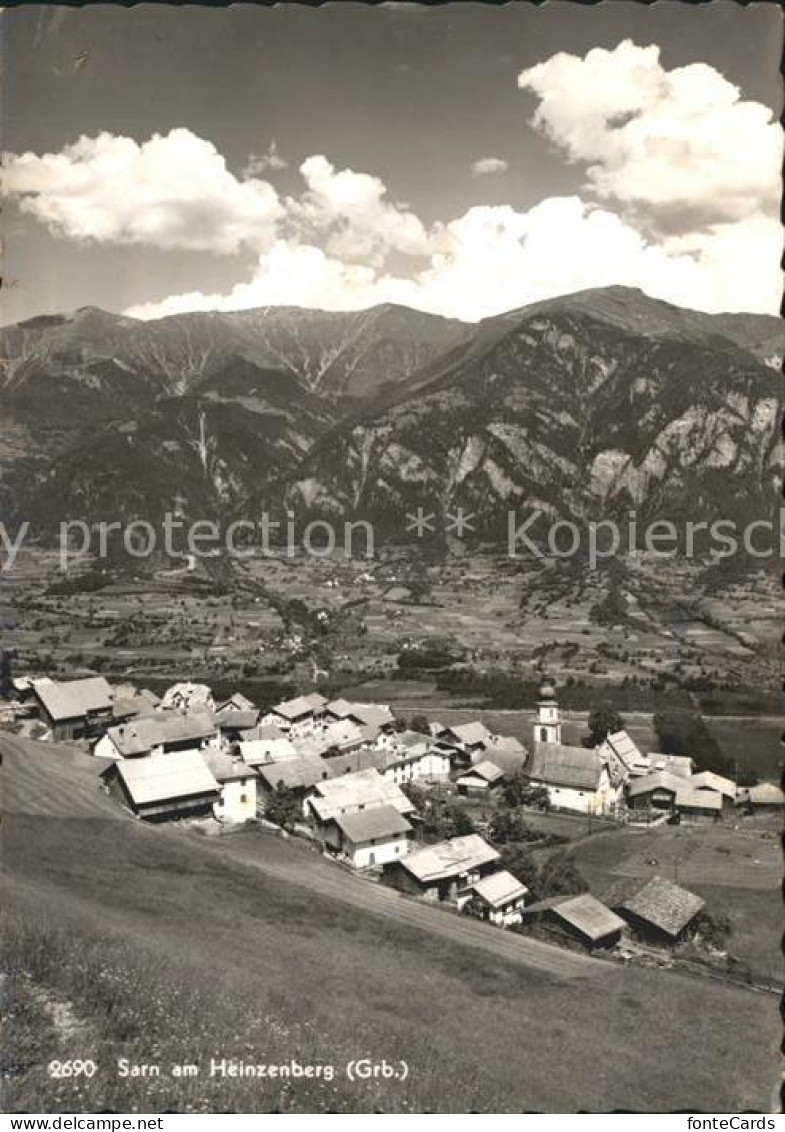 Sarn Hinterrhein am Heinzenberg Alpenpanorama