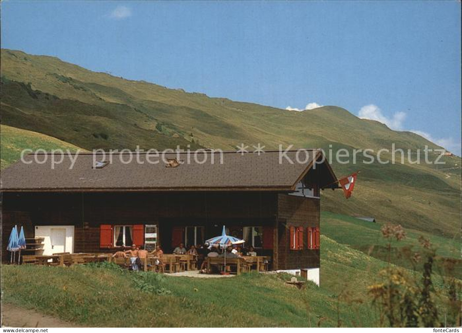 Sarn Hinterrhein Bergrestaurant Parsiras