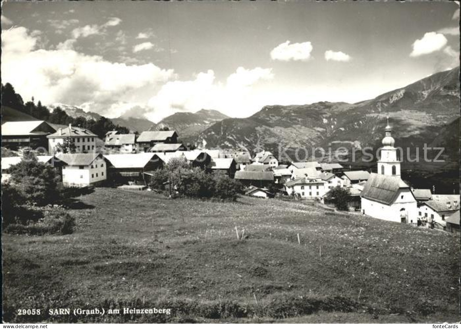 Sarn Hinterrhein Heinzenberg