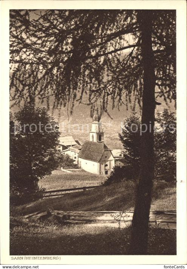 Sarn Hinterrhein Kirchenpartie Heinzenberg