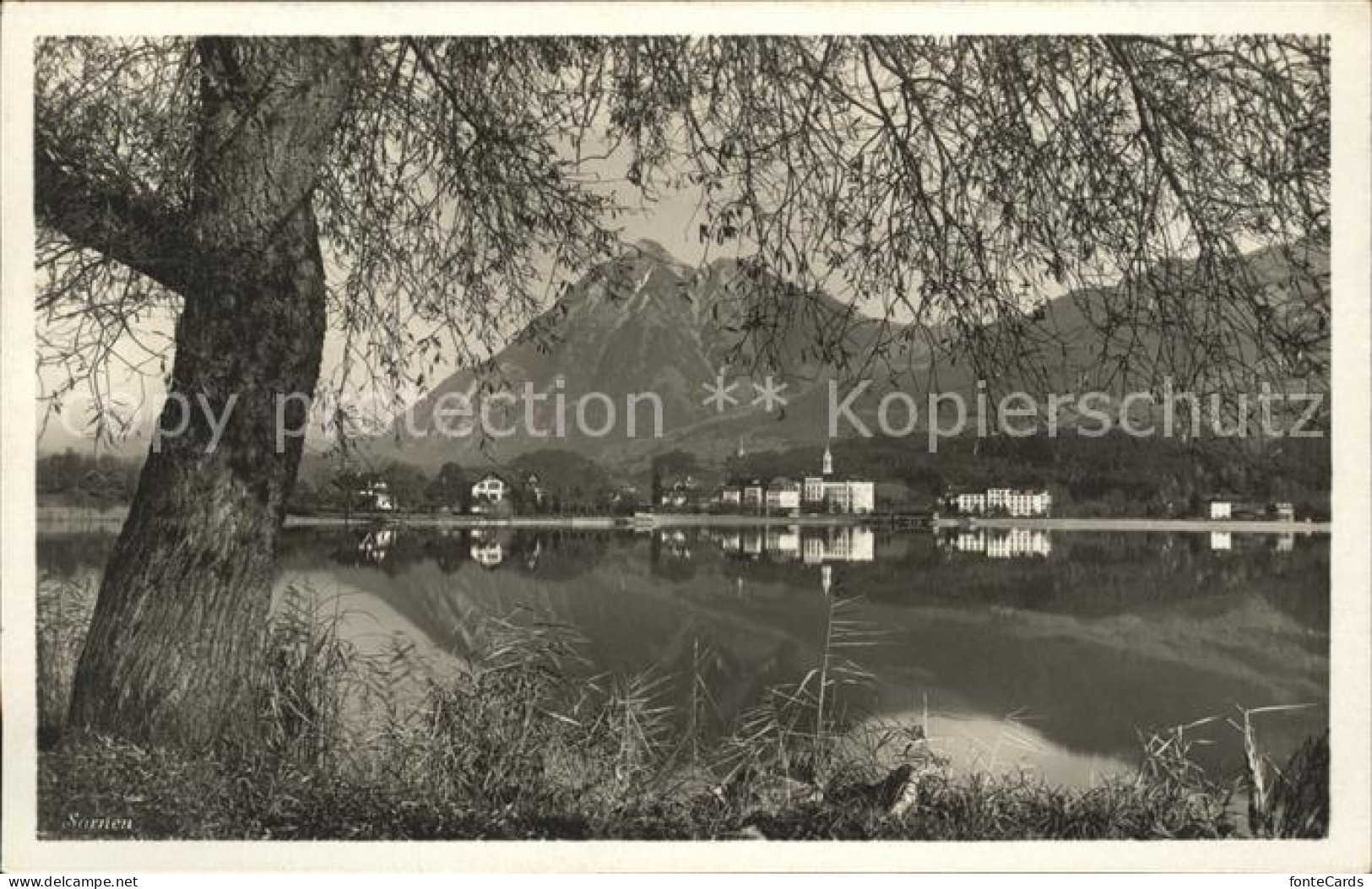 Sarnen Partie am Sarnersee