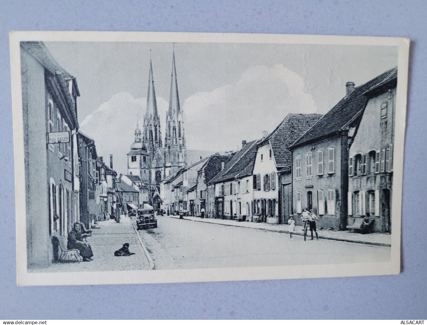 Sarralbe , rue maréchal foch