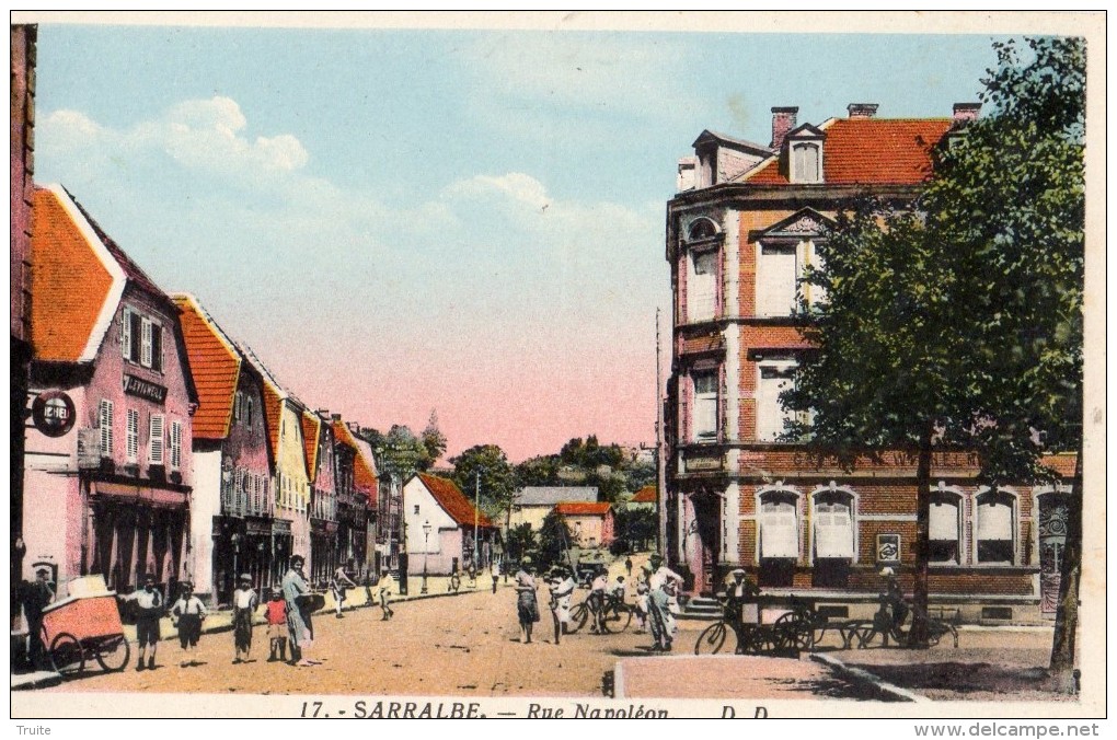 SARRALBE RUE NAPOLEON ANIMEE