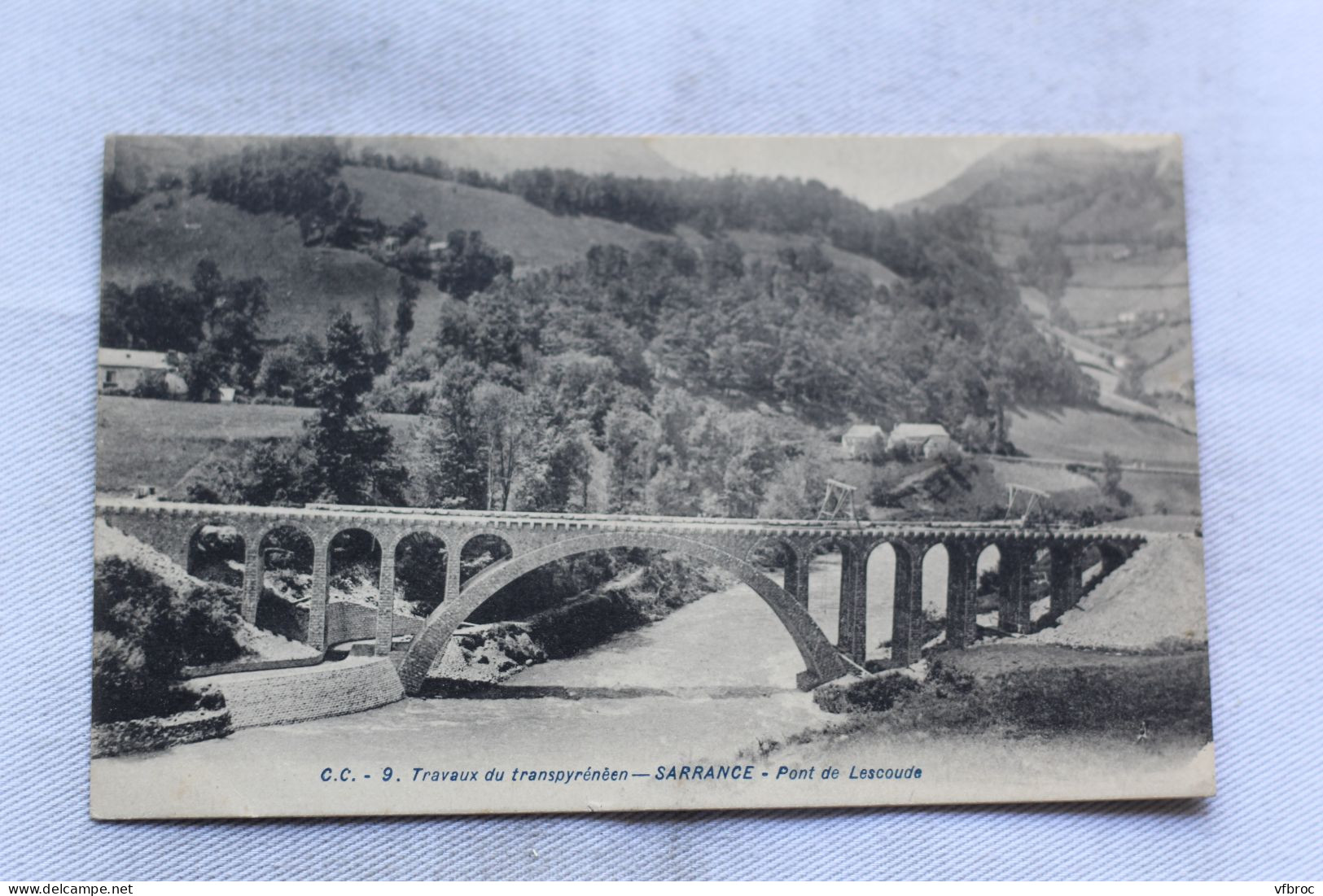 Sarrance, pont de Lescoude, Pyrénées Atlantiques 64