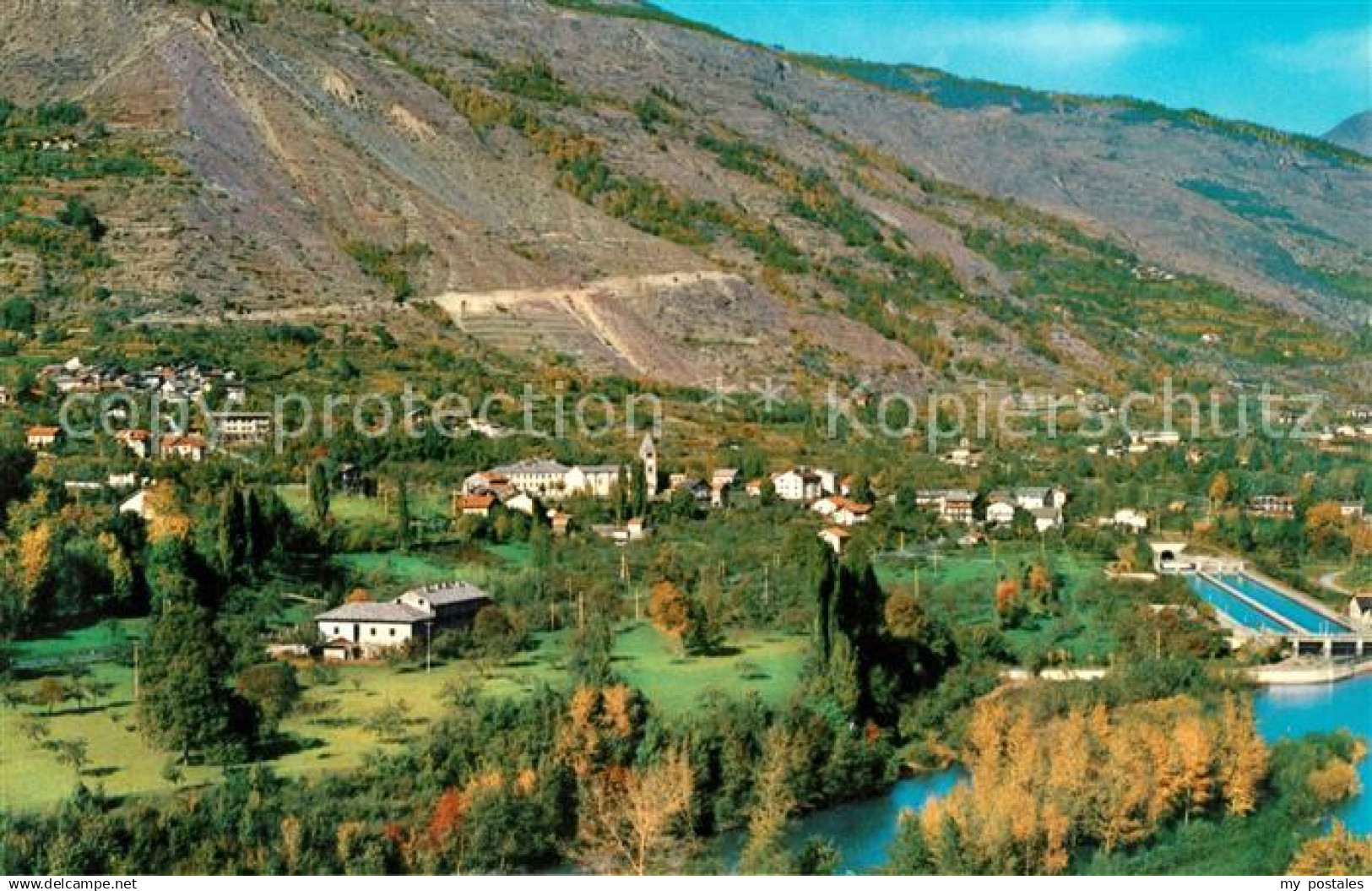 Sarre Italien Fliegeraufnahme